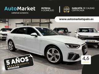 Audi A4 AVANT S LINE 35 TFSI 110KW S TRONIC BLANCO GLACIAR (METALIZADO