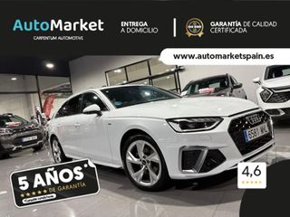 Audi A4 AVANT S LINE 35 TFSI 110KW S TRONIC BLANCO GLACIAR (METALIZADO