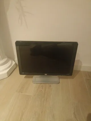Monitor HP Negro/Plateado