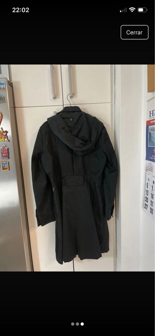 Gabardina Zara Negra