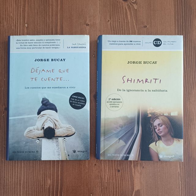 Lote Jorge Bucay. Shimriti y Déjame que te cuente.