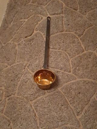 Cazo antiguo de cobre