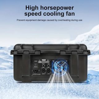 Mesa de Mezclas Autoamplificada Negra 900W