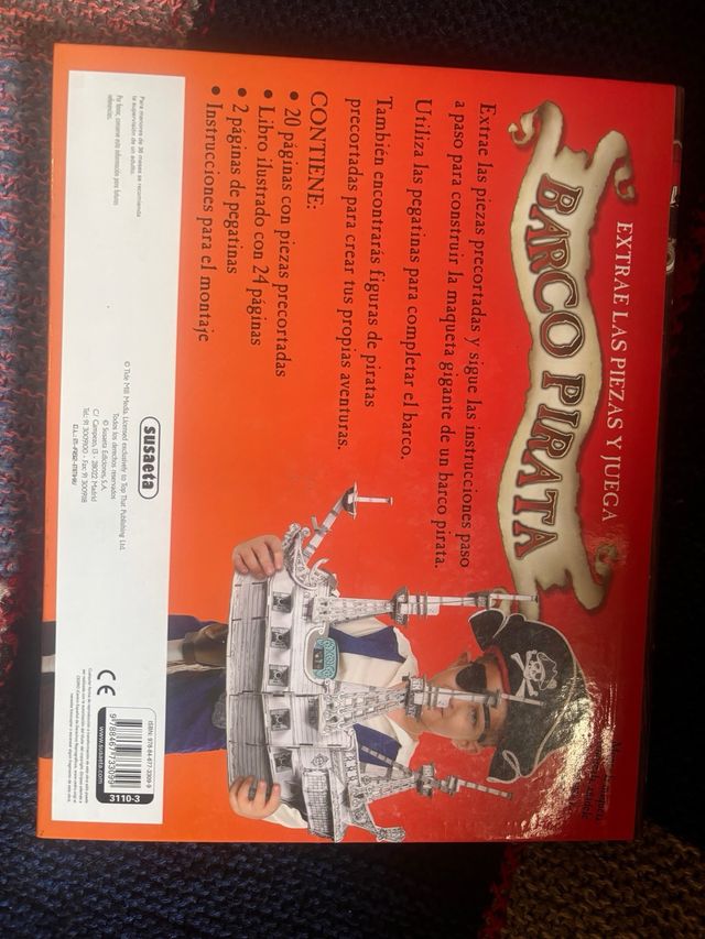 Maqueta Barco Pirata Susaeta