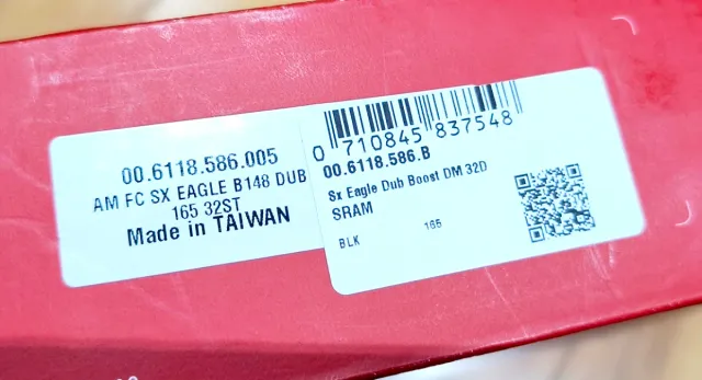 Bielas Sram SX Eagle DUB Boost 34T 175 mm