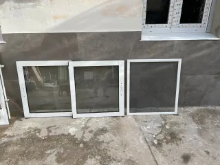 Ventana climalit con rejas