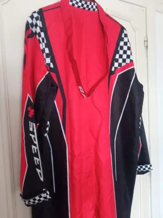 Disfraz Mono Piloto Carreras Sin Estrenar