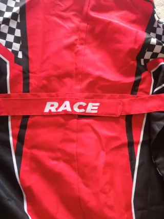 Disfraz Mono Piloto Carreras Sin Estrenar