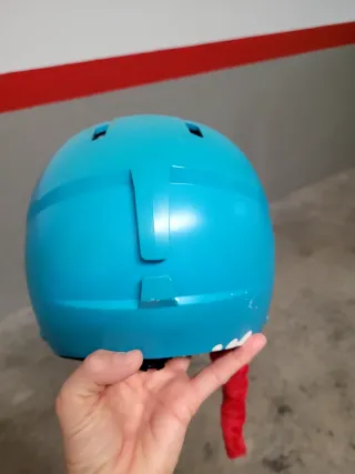Casco de esquí junior azul