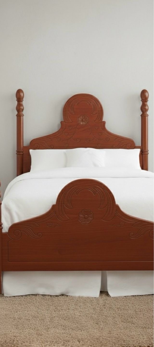 Cabeceros de cama  marrón de regalo somier