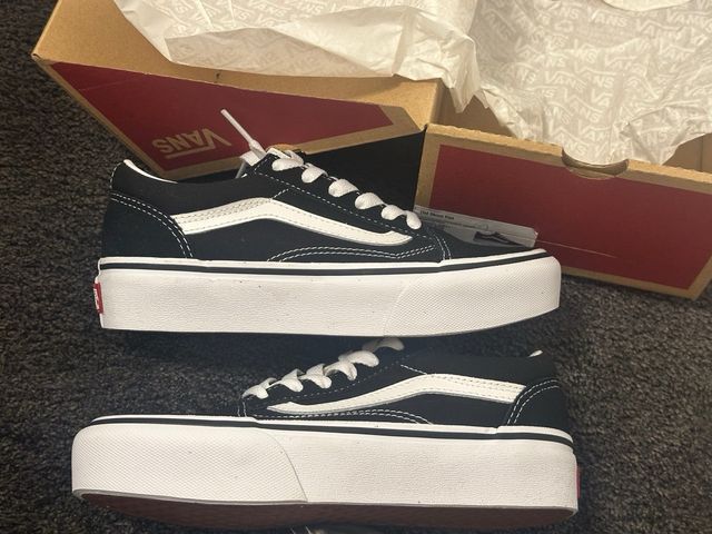Vans Old Skool Plataforma Talla 33 Nuevas