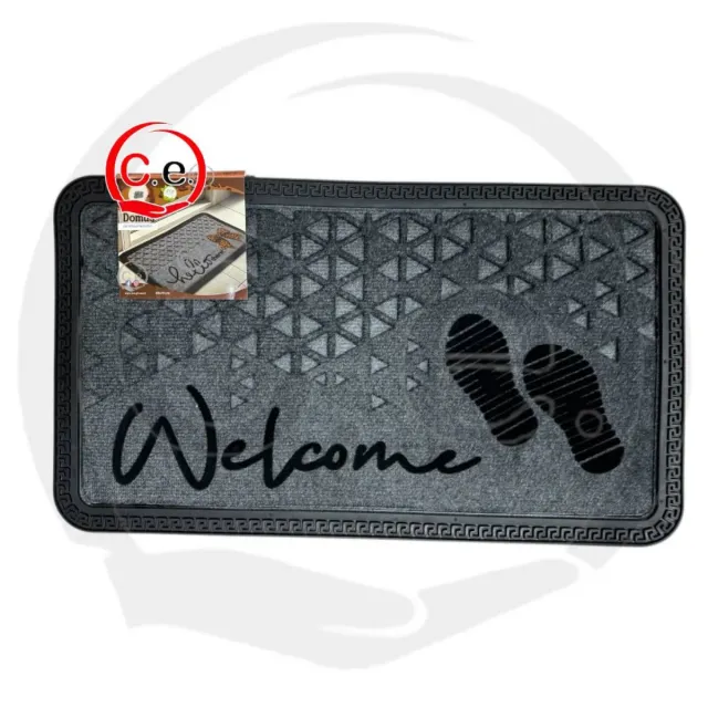 Zerbino Domus Grigio Gomma Welcome