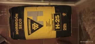 Hormigón Seco H-25 25Kg