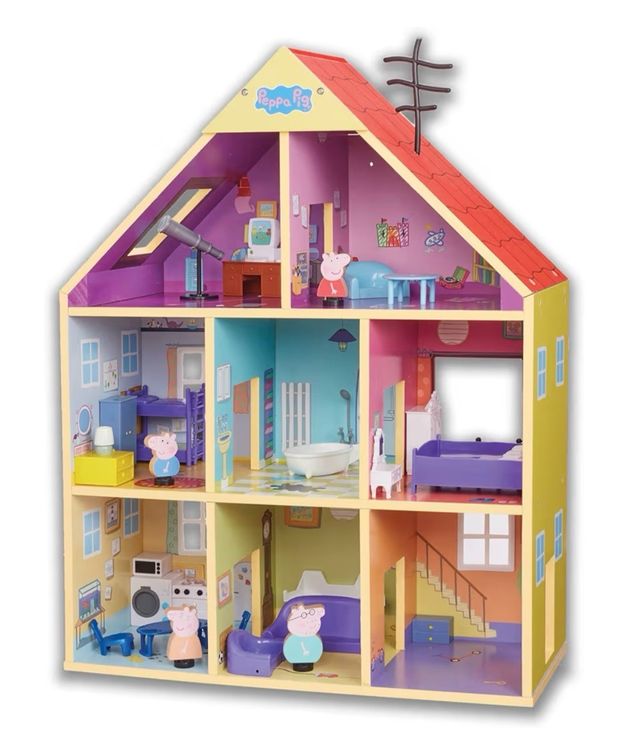 Casa Peppa Pig de madera