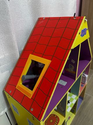 Casa Peppa Pig de madera