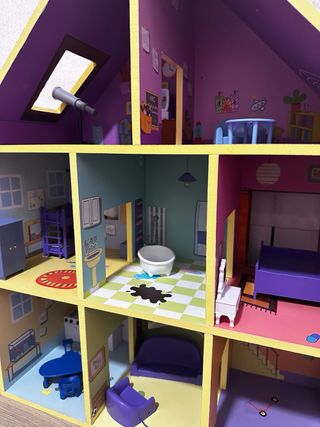Casa Peppa Pig de madera