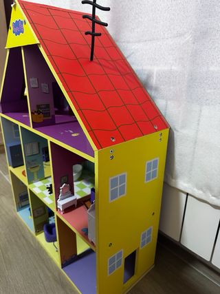 Casa Peppa Pig de madera