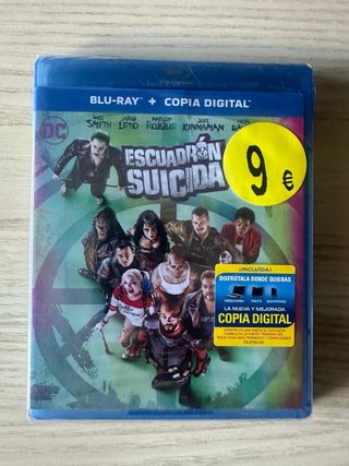 Blu-ray Escuadrón Suicida + Copia Digital