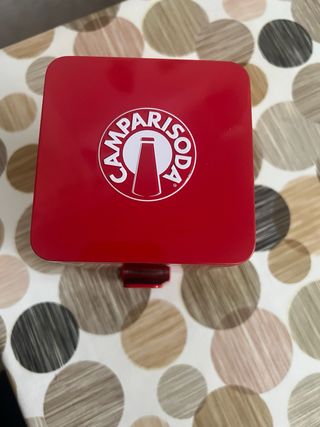 Portatovaglioli Campari Rosso Metallo