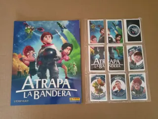 Álbum Cromos Atrapa la Bandera Panini