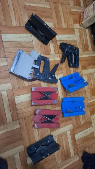 Cuchilla y Grapadora para Conducto