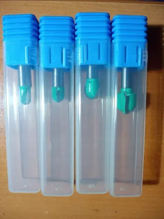 Juego 4 brocas fresadora Denali MAN 1/4