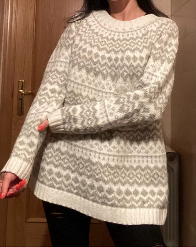 Jersey Green Coast Talla M Blanco y Verde