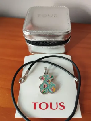Collar Oso Tous Esmaltado y Joyero