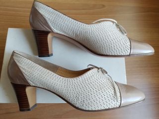 Amaca Linea Scarpe Oxford Derby N.39 Made in Italy