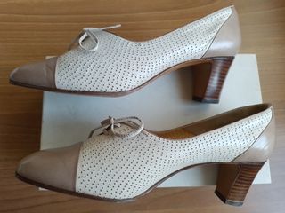 Amaca Linea Scarpe Oxford Derby N.39 Made in Italy