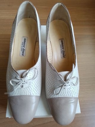 Amaca Linea Scarpe Oxford Derby N.39 Made in Italy