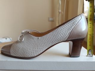 Amaca Linea Scarpe Oxford Derby N.39 Made in Italy