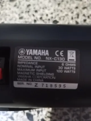 Altavoces Sony y Yamaha con Subwoofer