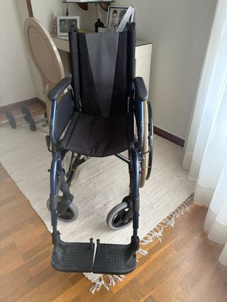 silla de ruedas.