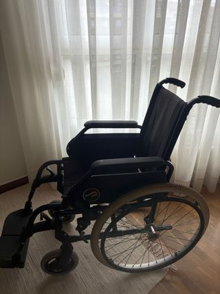 silla de ruedas.