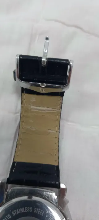 Reloj Emporio Armani Negro y Plateado