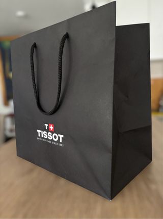 Bolsa y caja Tissot original