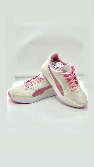 Zapatillas Puma Mujer Beige y Rosa Talla 39