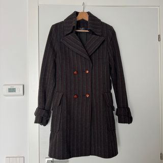 Cappotto doppiopetto Exe marrone