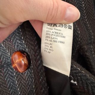 Cappotto doppiopetto Exe marrone