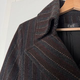 Cappotto doppiopetto Exe marrone