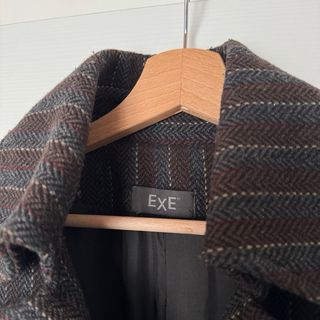 Cappotto doppiopetto Exe marrone