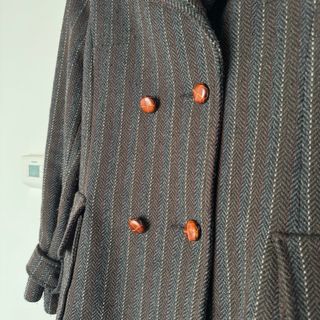 Cappotto doppiopetto Exe marrone