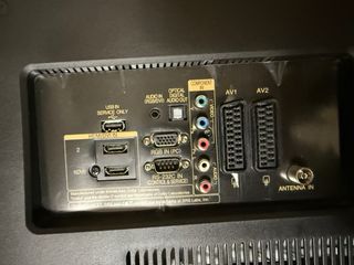 Televisión LG Negra