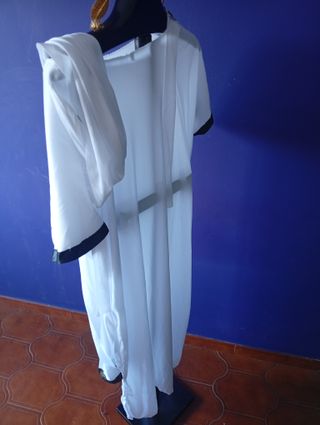 Disfraz Romano Hoja Dorada y Blanca