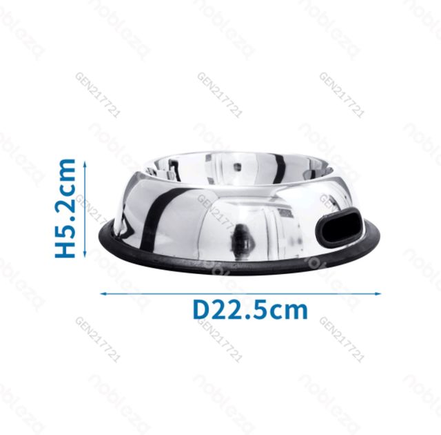 Cuenco Acero Inoxidable Antideslizante Mascota
