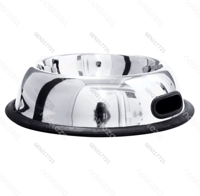 Cuenco Acero Inoxidable Antideslizante Mascota