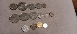 Lote monedas antiguas España