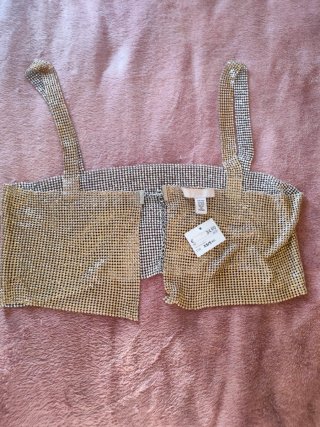 H&M - top brillante