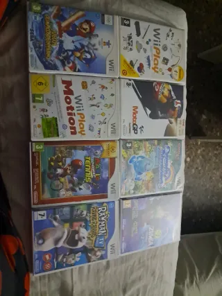Pack Juegos Wii: Mario, Rayman, MotoGP